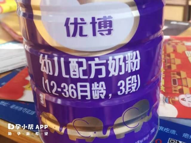 优博奶粉没有排进前十