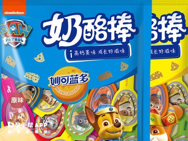 妙可蓝多奶酪棒可以帮助小孩补钙