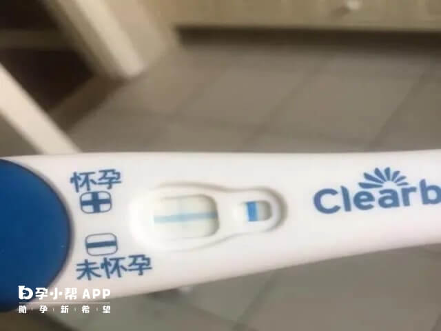 Clearblue可丽蓝十字验孕棒检测结果还是蛮准的