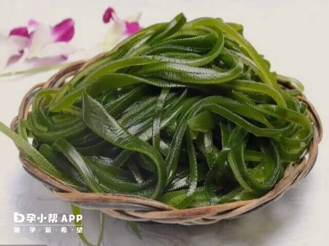 海带是小孩快速补钙必吃的10种食物之一