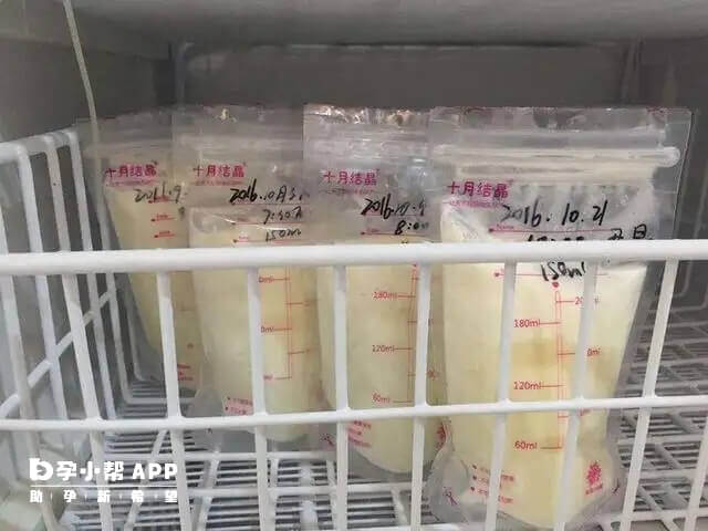 冰冻母乳时间过长会导致坏掉