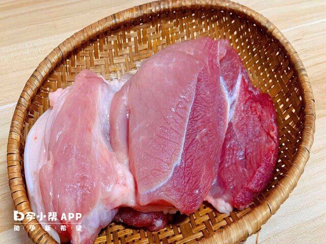 42岁大龄孕初期要多吃瘦肉