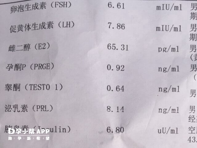 移植鲜胚前孕酮0点27属于正常