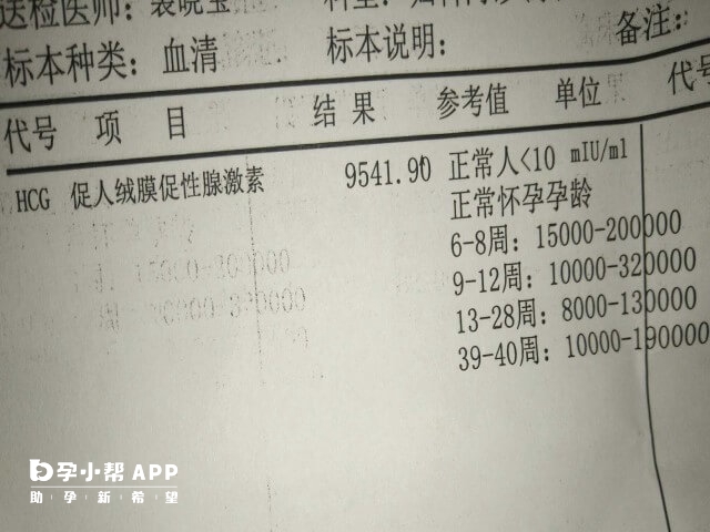 移植12天hcg319很低